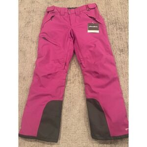 eddie bauer weatheredge plus womens large pink ski pants NWT